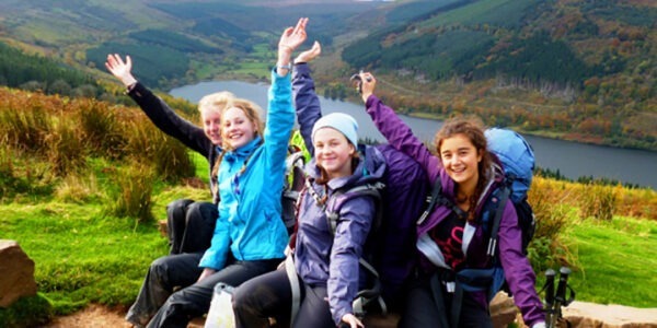 Group of children, Gold Duke of Edinburgh Award, Outdoor Activities, DofE Wales, School Trips Wales